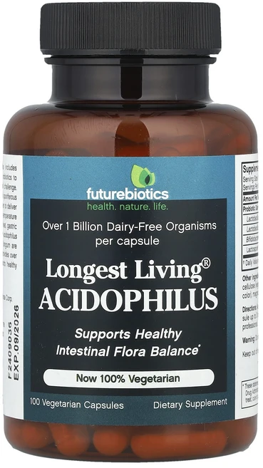몸관리하세요 겨울입니다 Futurebiotics Longest Living® 애시도필러스 베지 캡슐 100정 특별관리진행, FuturebioticsLongestLiving애시도필, 1개 - 쿠팡