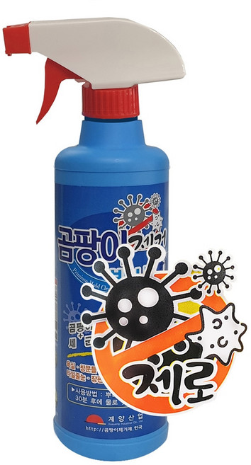 흔적 전용 곰팡이제거제 벽지 욕실 베란다, 2개, 500ml