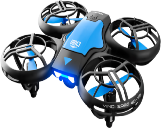 우노 어린이 입문용 교육용 미니 드론, 블루A세트, 1개