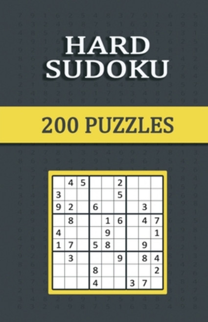 (영문도서)Hard Sudoku 200 Puzzles: Hard Sudoku one puzzle per page Paperback, Notion Press, English, 9798885696869