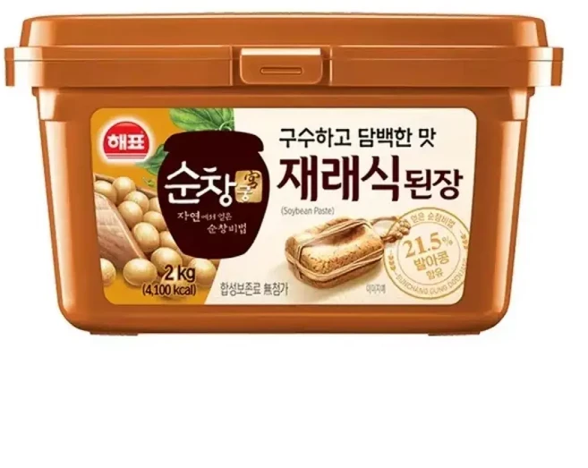 사조해표 재래식 된장 2kg x 3개, 1개