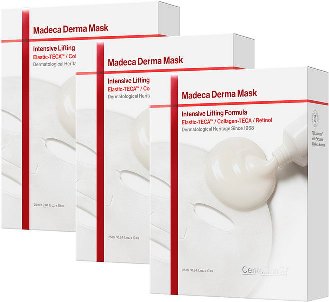 센텔리안24 마데카 인텐시브 리프팅포뮬러 더마마스크, 10개입, 3개