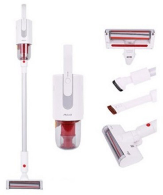 신일 2 in 1 프리미엄 원터치 무선 청소기 SVC-RK200ws 흰색