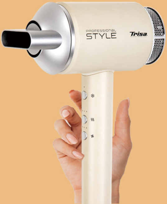 스위스브랜드 모네이도 헤어드라이어 헤어드라이기 차이슨 업소용 음이온 항공모터 가벼운 저소음, 케시미어 베이지