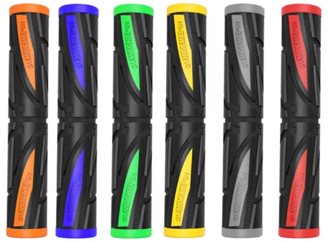 킹콩 오토바이 3D 브레이크 커버 실리콘 레버 그립, 옐로우, 1세트