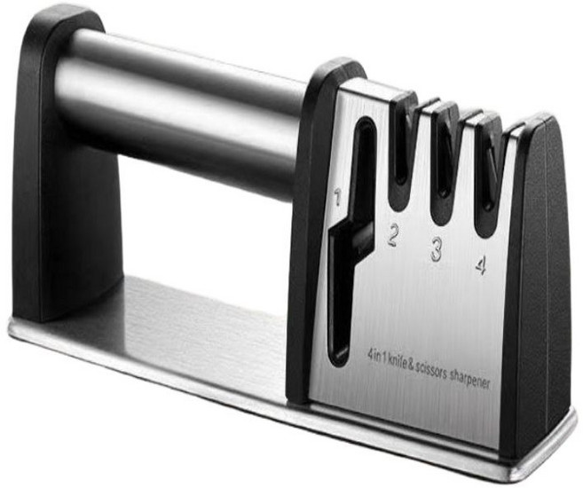 파워라이프 칼갈이 스테인리스 숫돌 칼갈이 숫돌, 1개, 블랙 실버