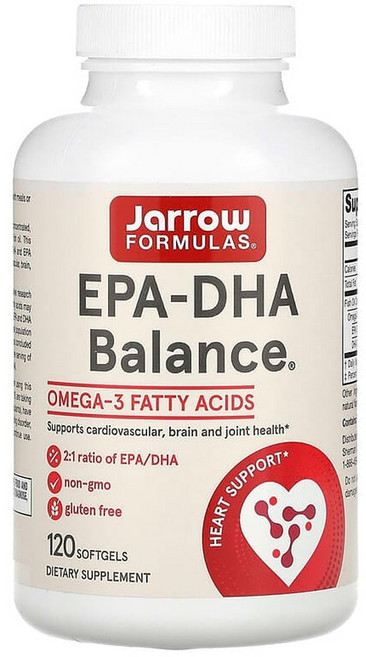 자로우 포뮬러스 EPA DHA 600mg 오메가3 120정, 1개