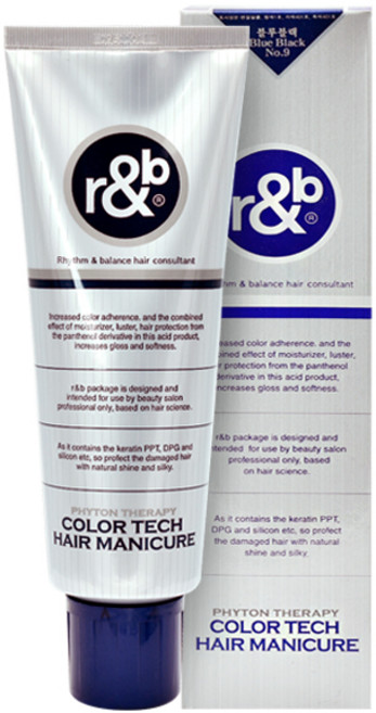 우신 알앤비 피톤테라피 칼라테크 헤어매니큐어 240ml, 블루, 1개