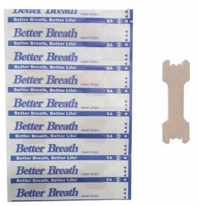 비강 300개 패치 스트립 테이프 100개 방지 수면 쉬운 운동 코호흡 세트, 55x18mm 200pcs