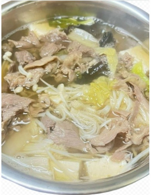 [진실된손맛] 그대로데워완성하는샤브샤브 소고기샤브탕 국내산배추 느타리버섯 든든한국물요리, 2개, 800g