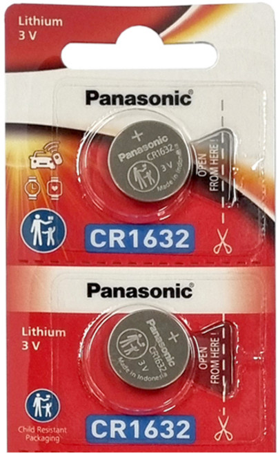 파나소닉 코인건전지 CR1632, 1개입, 2개