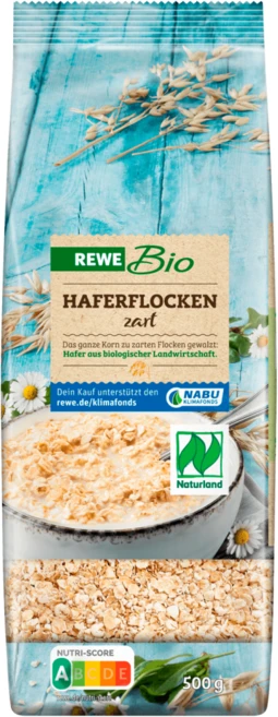레베 REWE 오트밀 친자연 귀리 플레이크, 1개, 500g - 쿠팡