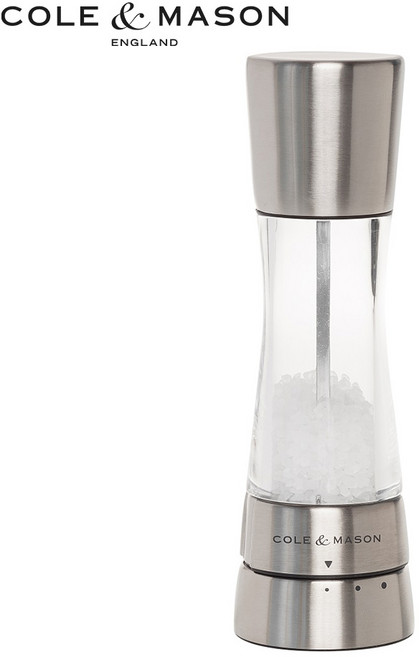 [콜앤메이슨] 더웬트 소금 그라인더, 1개, Silver색상