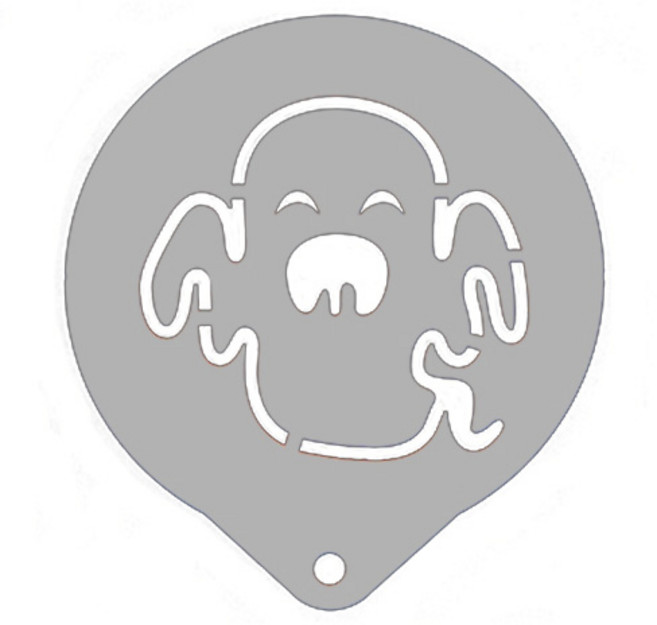 이홈베이커리 구떼 스테인리스 스텐실 (11번 할로윈) /베이킹도구/케익만들기, 1개