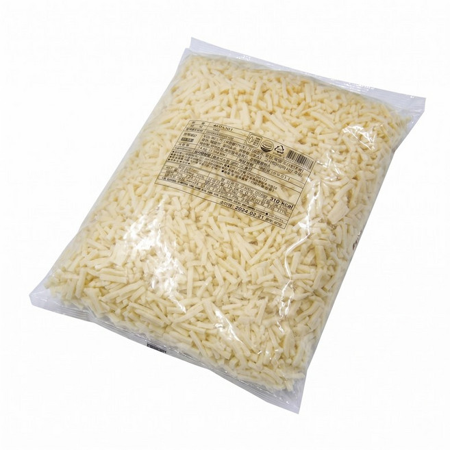 킹스코 하모니91 모짜렐라 피자치즈 자연치즈 고다함유 2.5kg 냉장, 1개