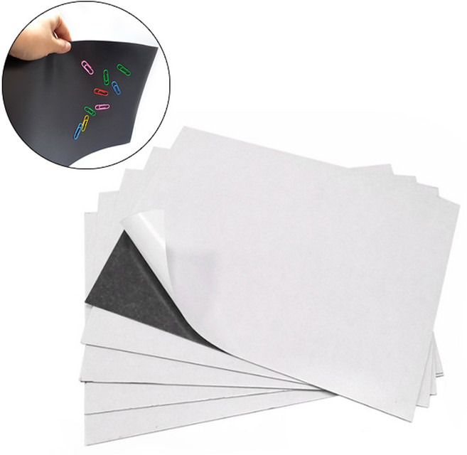 A4 고무 자석 두께 0.5mm 접착형 등방성 297X210mm 고무자석판 마그네틱, TP021.선택 - A4고무자석 접착형, 1개