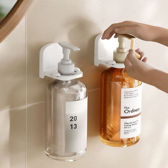 샴푸용기홀더 샴푸 손소독제 컨디셔너 거치 디스펜서jus7+9XMC, 본상품선택