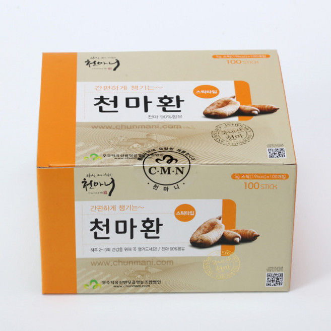 천마니 간편하게 챙기는 천마환 100p, 500g, 1개