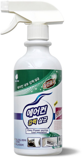 에어컨 내부 필터 살균 세정제 400ml, 1개