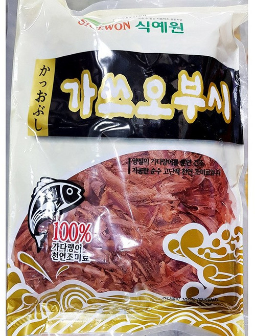 가쓰오부시 (식예원 500g) 우동국물용 일식당 우동용 라멘집 추석용 다시마국물, 500g, 1개