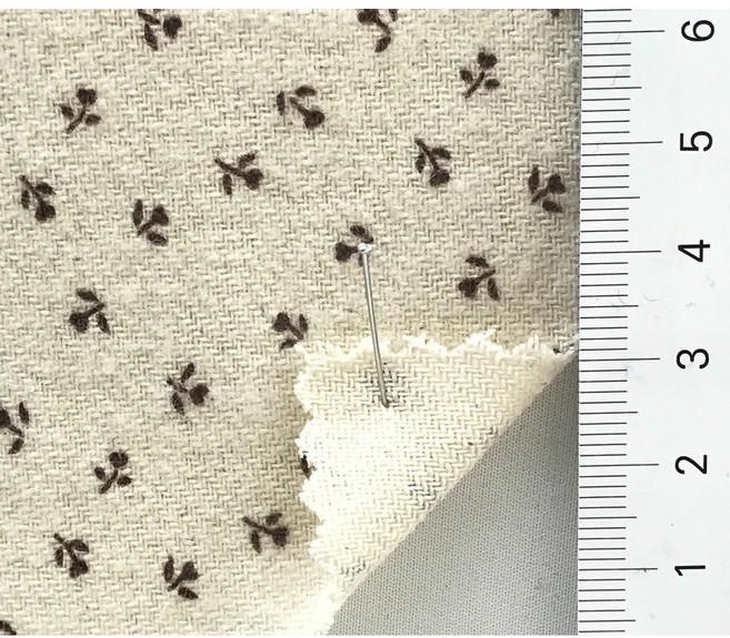 트윌 플로럴 패턴 코튼 100% 원단, 1개, PD-00336306