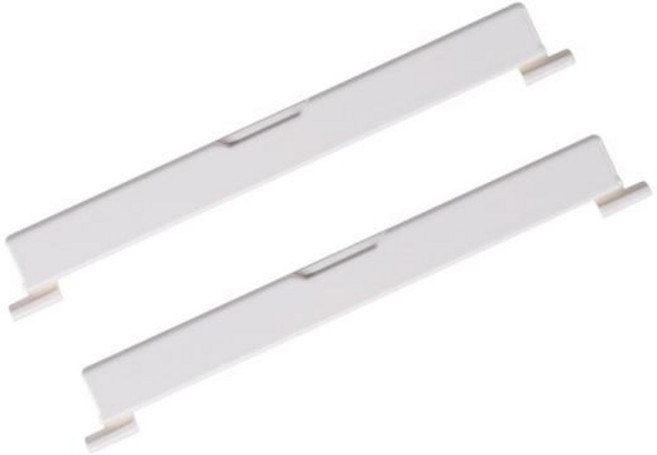 호환 AB16-2Pcs 루프 랙 커버 클립 51137124253 BMW 3 시리즈 E90 2005-2011 루프 랙 보호 패널용, 01 White