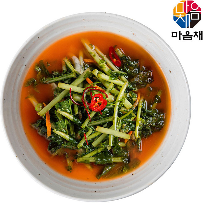 [마음채] 열무물김치 아삭아삭 국물까지 개운하고 깔끔한 (100% 국내산재료), 5kg, 1개