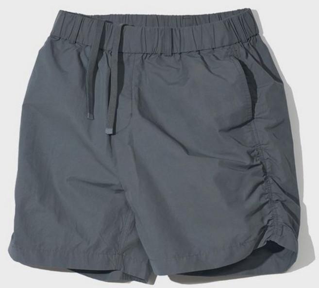 [매장정품] 파르티멘토 Side Puckering Shorts Charcoal 3219115