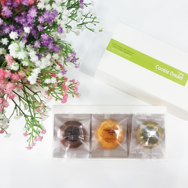 토핑잼 수제 100% 쌀쿠키 선물세트(총 21개), 1개