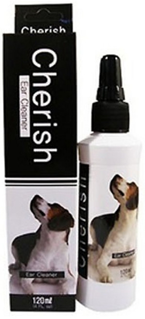 체리쉬 귀세정제 120ml 강아지 귀세정제 귀청소용품, 1개