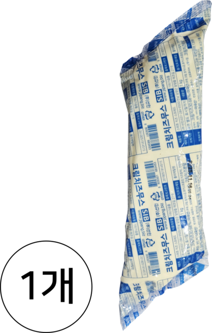 SIB선인 크림치즈무스 (아이스박스냉팩포장), 1kg, 1개