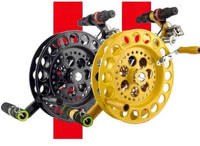 가오리연 회전얼레 대형 연줄 베어링 캠핑 야외 놀이, 1개, 스테인레스 스틸-36cm (확장 로커암)