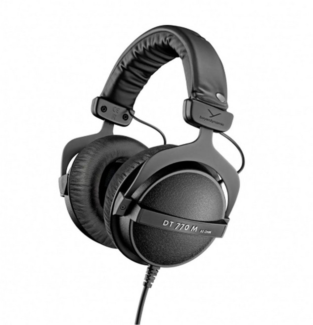 BEYERDYNAMIC 베어다이나믹 라이브 엔지니어 헤드폰 DT 770M 밀폐형 80옴, DT770M, 단일