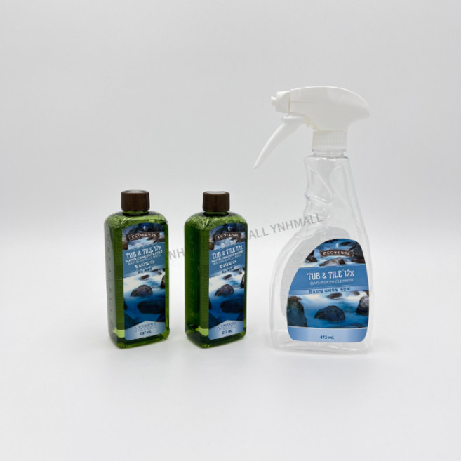 멜라루카 텁＆타일 12X (본품2＋전용희석용기), 1개, 473ml