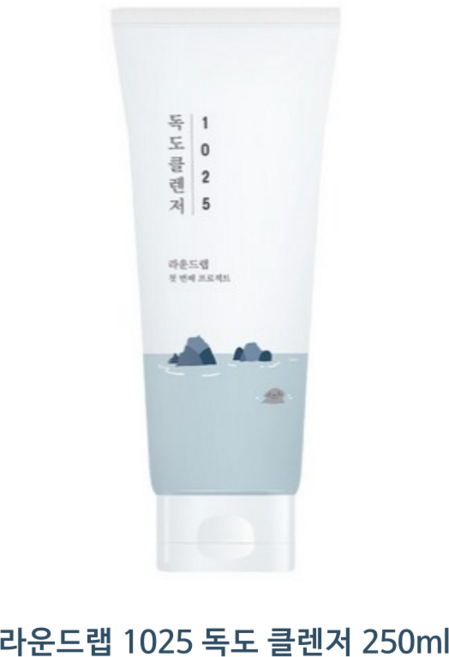 라운드랩 1025 독도 클렌저 클렌징폼, 250ml, 1개