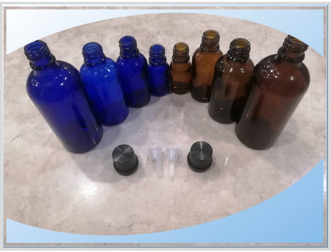 尼歐NIO 精油瓶 茶色精油瓶 藍色精油瓶 10ML 30ML 50ML 100ml 精油玻璃瓶, 1個, 30ml精油瓶-茶色
