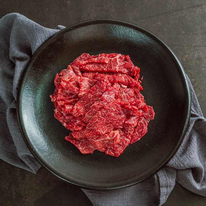 한우 당일도축 육사시미 200g 소스미포함, 1개