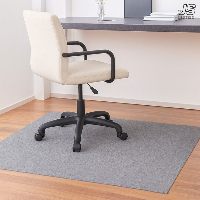 JS리빙 거실용 사각 러그 카페트 그레이 거실 소음방지 매트 사무실 체어매트 서재 컴퓨터 책상 의자매트 주방 발매트 침실 인테리어 미니 패드 @MD:04545_JSLIVING-AD