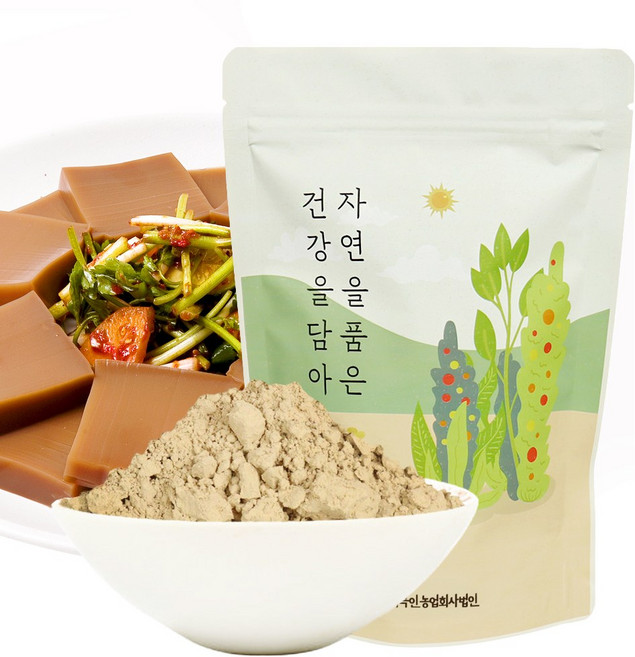 자연닮음 도토리 100% 묵가루 전분 가루 도토리가루 1kg, 1개