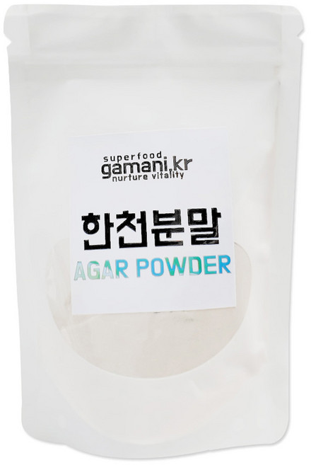국내제조 가마니 한천가루 분말, 100g, 1개