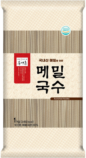 봉평촌 메밀국수, 1kg, 1개