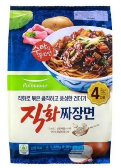 풀무원 간편식 밀키트 간편요리 직화 짜장면 4인분 1320g, 1개
