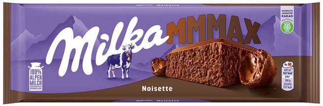 밀카 맥스 초콜릿 누아제트 250g