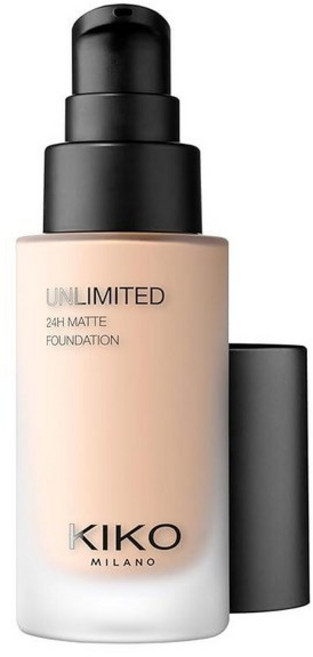 KIKO MILANO Milano Unlimited 24H 매트 파운데이션 10 NR 오래 지속되는 리퀴드 파운데이션 최대 24시간 유지 214978