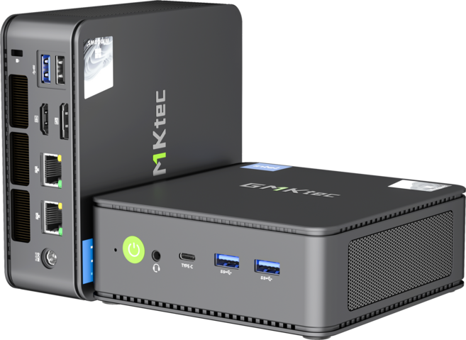 GMKtec 인텔 코어 i7 13620H 미니 PC 윈도우11 프로 DDR5 USB4 듀얼2.5G LAN, K7 PLUS, WIN11 Pro, 1TB, 32GB, 블랙