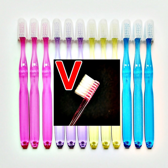 이천사 교정칫솔 CT26 어린이 교정슬림모 치과칫솔 미세모/, 12개, 1세트