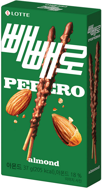 아몬드 빼빼로, 32g, 120개