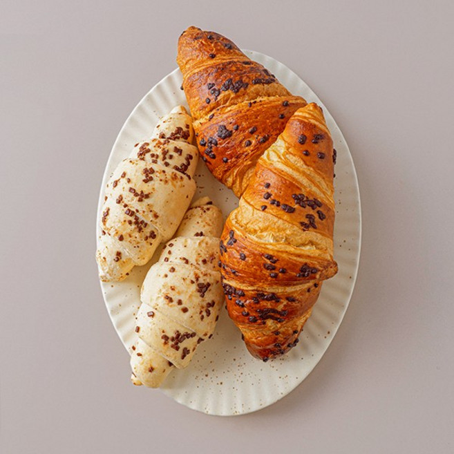 [카페노리] 냉동생지 - 초콜릿 헤이즐넛 필드 크로와상 / 크루아상, 1개, 2.09kg