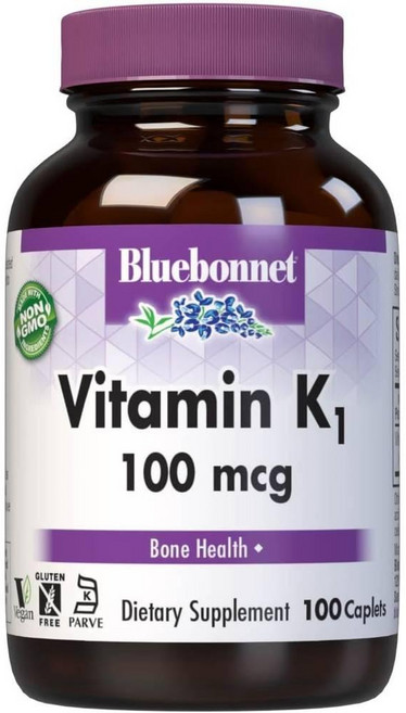 블루보넷 필로퀴논 Phylloquinone 비타민 K1 100mcg 100정, 1개