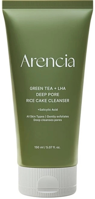 아렌시아 찹쌀떡솝 클렌저 그린티 + LHA 딥 포어 떡솝, 150g, 1개 - 쿠팡